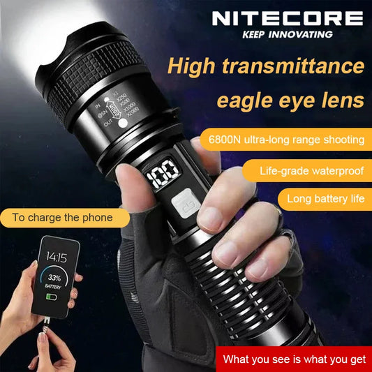 💥 Чисто нов външен патрулен фенер, високоярък многофункционален фенер с увеличение 🔦