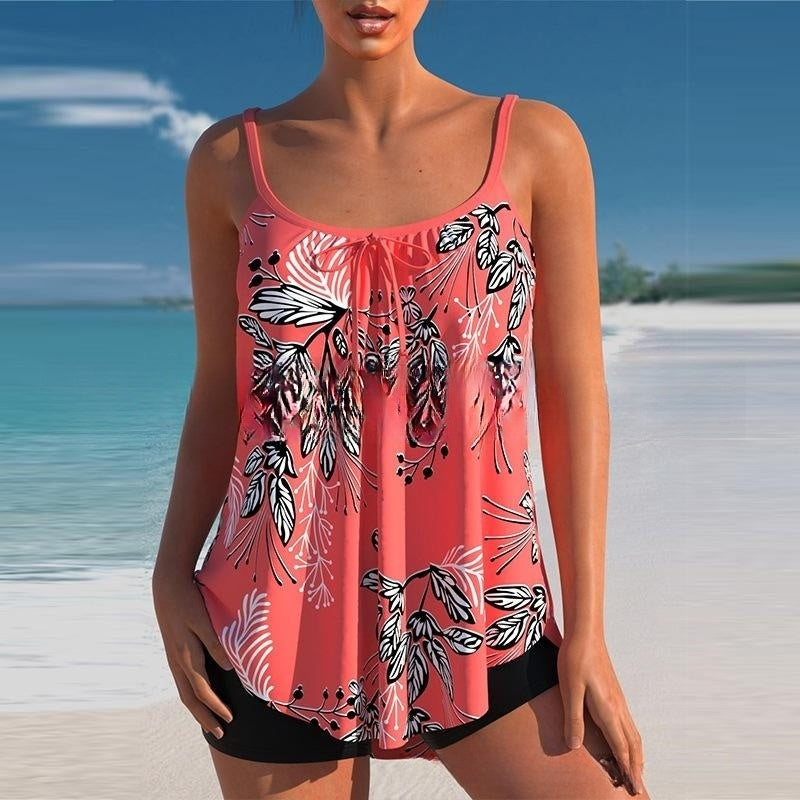 🌈🌴✨ 2024. Novi dvodijelni bikini velike veličine s printom  3590893