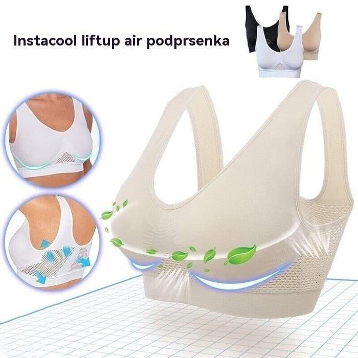 😍😍【Balení 3 kusů】Bezešvá podprsenka pro plné velikosti ❤️ Prodyšná a chladivá【40–120KG】