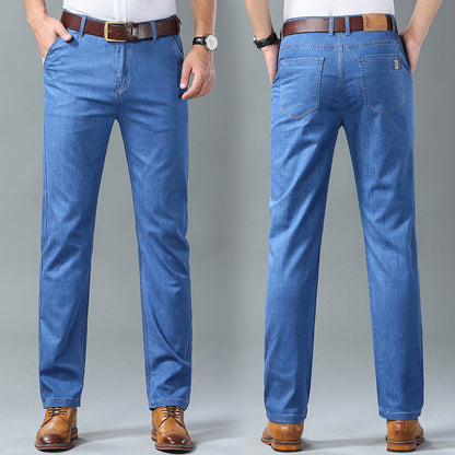 🔥【Cumpărați 1, primiți 1 gratuit】👖👖2024 Blugi pentru bărbați simpli, casual și versatili de mărime mare👍