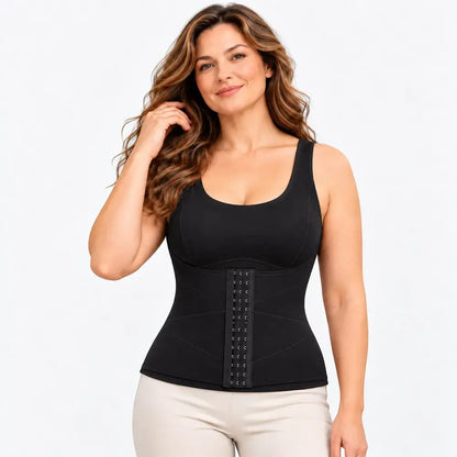 [XL–5XL / 4 színben kapható] Német gyártmányú, hőtartó polár mellény, amelyet kifejezetten úgy terveztek, hogy előnyösen formálja a deréktájat és a középső testrészt.