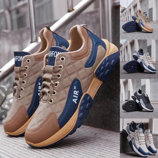 Edición limitada 【39-44】 Zapatos casuales de cuero genuino para hombre, moda otoño-invierno 2025