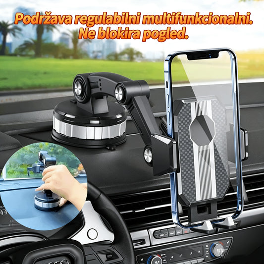 🚗Praktičan i prijenosni držač za telefon u automobilu, maksimalna nosivost 5 kg!