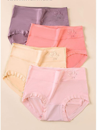 【Kupite 4, dobijte 4 gratis】Gaćice visokog struka, izrađene od čistog pamuka, antibakterijske i udobne.