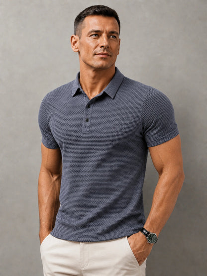 😍Letní bestseller🔥【M–4XL】Nová pánská prodyšná síťovaná košile s krátkým rukávem z ledového hedvábí – pohodlná, lehká a snadno kombinovatelná