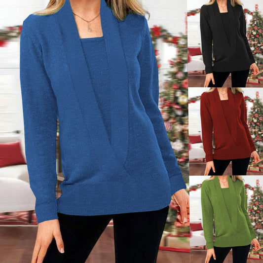 🏆【 Más vendido】💟 Modelo 2025 suéter de moda para mujer de talla grande para otoño e invierno  ( S-3XL)
