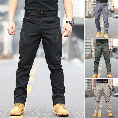 👖【S-5XL】Pantalones tácticos para hombre, pantalones de trabajo, pantalones militares, pantalones de exterior, resistentes al agua y duraderos.