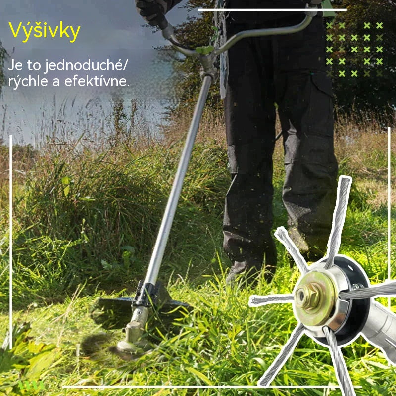 ✂️⚙️【Kupte 1 kus a získejte 1 zdarma: 2 kusy】🌿 Vyměnitelná sekačka na sekačku/křovinořez - Ocelová sekačka na sekání trávy