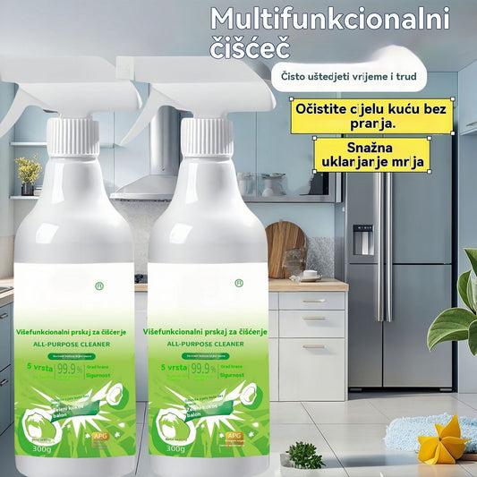 🧼✨【Kupite 1, dobijte 1 gratis】Višenamjenski sprej za čišćenje za kućnu upotrebu🧼✅Snažna dekontaminacija✅Ekološki prihvatljivo i sigurno