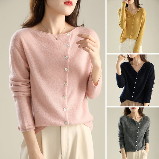 🔥 Ostatni dzień – 50% zniżki【S-2XL】💗Wysokiej jakości kaszmirowy kardigan dzianinowy