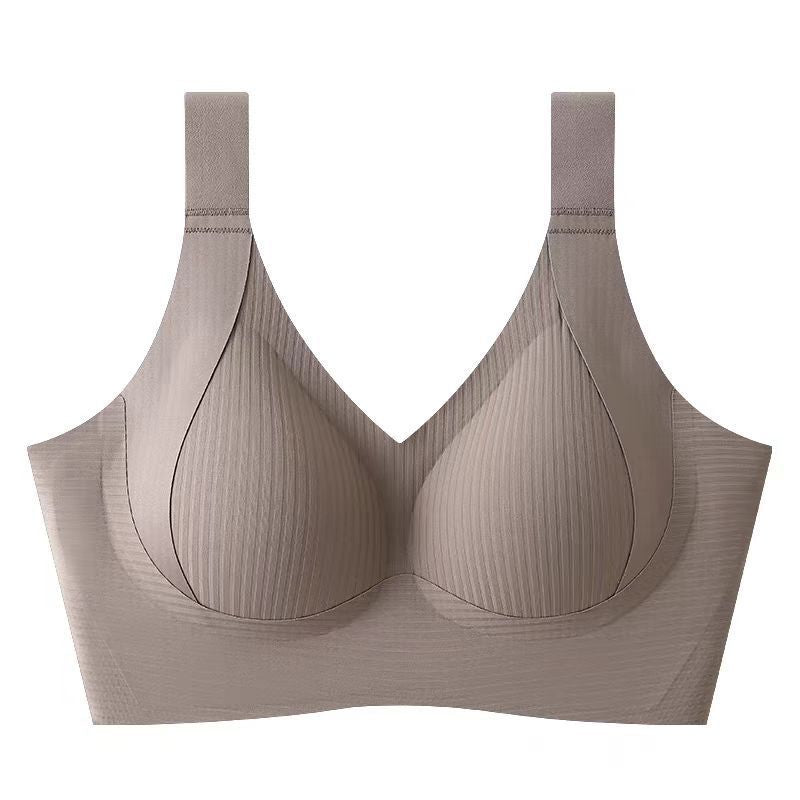 【Pack de 2 de alta calidad】Sujetador sin aros para mujer de una sola pieza ❤️【40-95 kg】Muy cómodo, con material suave y de alta elasticidad.