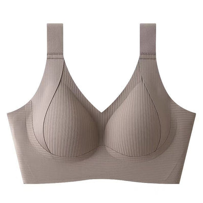 【Pack de 2 de alta calidad】Sujetador sin aros para mujer de una sola pieza ❤️【40-95 kg】Muy cómodo, con material suave y de alta elasticidad.