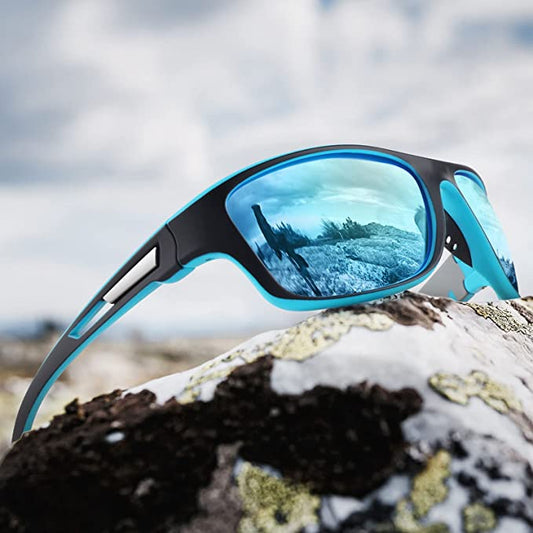 🚵‍♂️😎【50% popusta 🔥】🕶⚡ Muške sportske sunčane naočale, polarizirane s reflektirajućom pravom lećom, moderne i otporne na prašinu, za vožnju na otvorenom