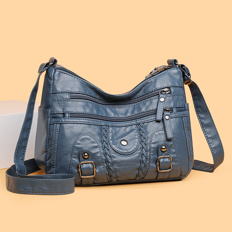 👜【Último día: 50% de descuento】⏳ Nuevo bolso multibolsillos para mujer 2025, de gran capacidad, se puede llevar en un hombro o cruzado.