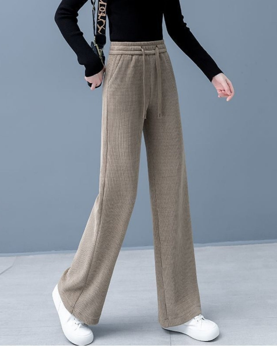 ⏳Ostatni dzień promocji -50% 😍【M-3XL】Wysokiej jakości modne, luźne spodnie z wysokim stanem – wyszczuplające i wygodne