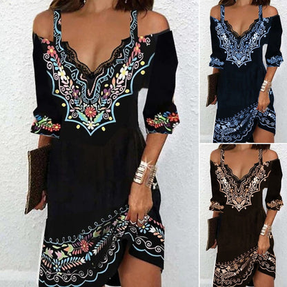 👗🌸【S-5XL】Nova haljina na halter za proljeće i ljeto 2025.