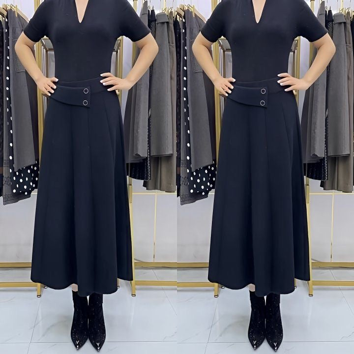 ⏳ Utolsó nap – 50% kedvezmény 🎀【S–4XL】Női őszi/téli midi szoknya