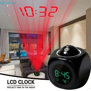 ⏰【Compra 1 y recibe 1 gratis】⏳ Reloj proyector multifunción — hora, alarma, temperatura y clima en tu pared o techo