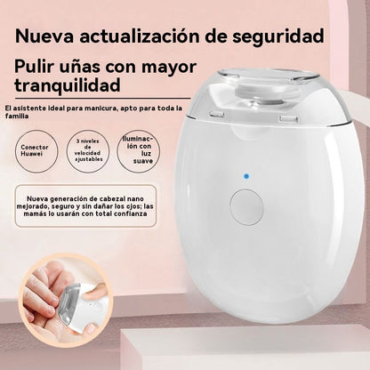 💅Lima de uñas automática 1, cuidado de uñas seguro y delicado 💓