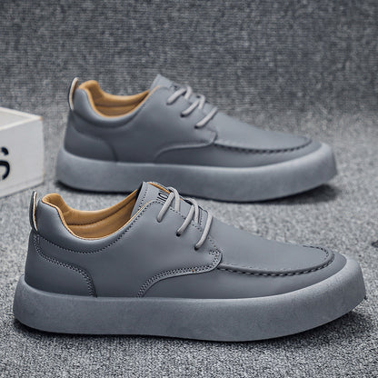 🔥【39-46】2025 Noua primăvară pentru bărbați cu talpă groasă, la modă, în stil retro britanic, pantofi casual