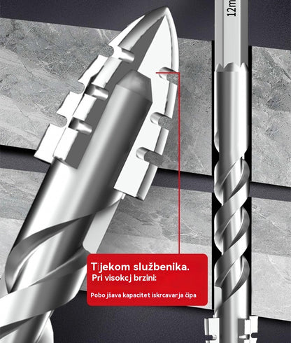 🔥🧰Sedma generacija ekscentričnog svrdla od super tvrdog volframovog čelika s nazubljenim rubom