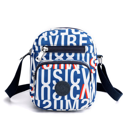 ⏳Último día: 50% de descuento 👜Bolso bandolera de mujer de gran capacidad, de cuatro capas, confeccionado en nailon estampado a la moda. (Seis colores disponibles)
