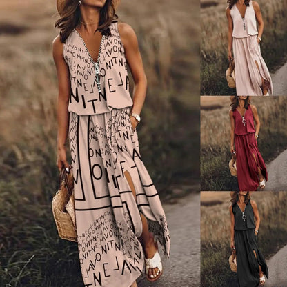 ✨Utolsó nap – 50% kedvezmény! 【S–5XL】 Divatos nyári női mintás ruha – légáteresztő és kényelmes anyag. ✅ Utánvétes fizetés.