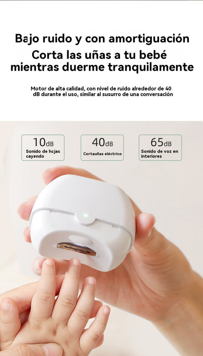 ✂️💅Lima de uñas eléctrica multifuncional, cortauñas eléctrico con protección antipellizcos🔥