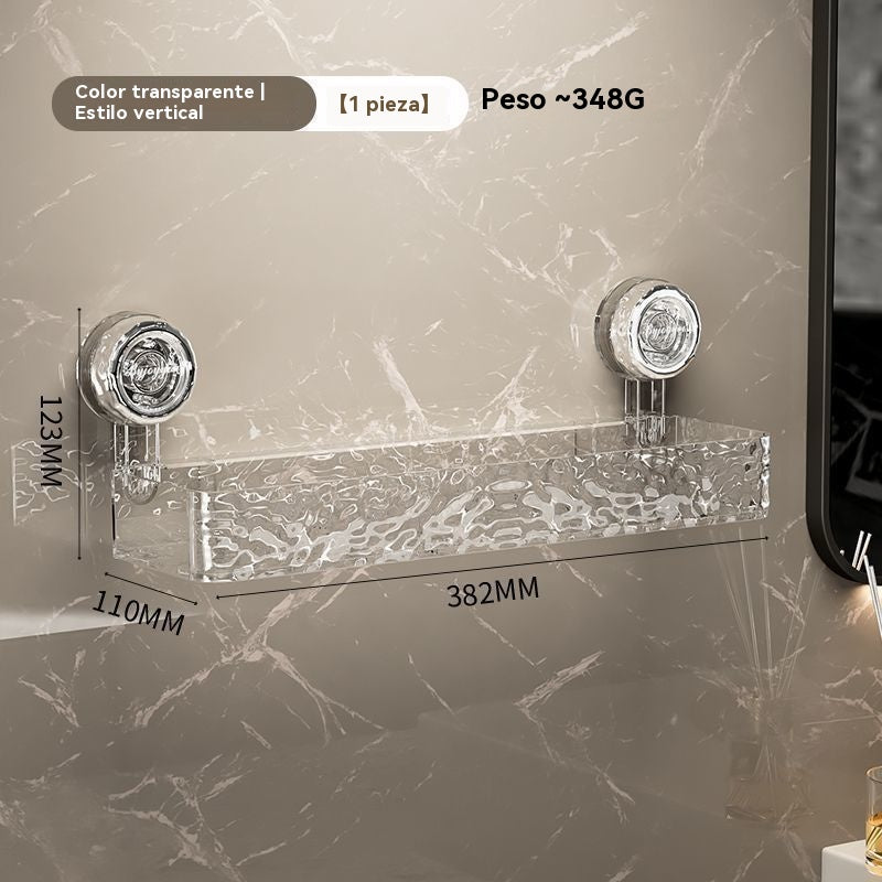 🧺Αγοράστε ένα και πάρτε ένα δωρεάν🔥 Βάση αποθήκευσης με βεντούζα χωρίς τρυπήματα, κομψή κυματιστή βάση αποστράγγισης, κατάλληλη για κουζίνα και μπάνιο