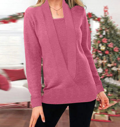 🏆【 Más vendido】💟 Modelo 2025 suéter de moda para mujer de talla grande para otoño e invierno  ( S-3XL)
