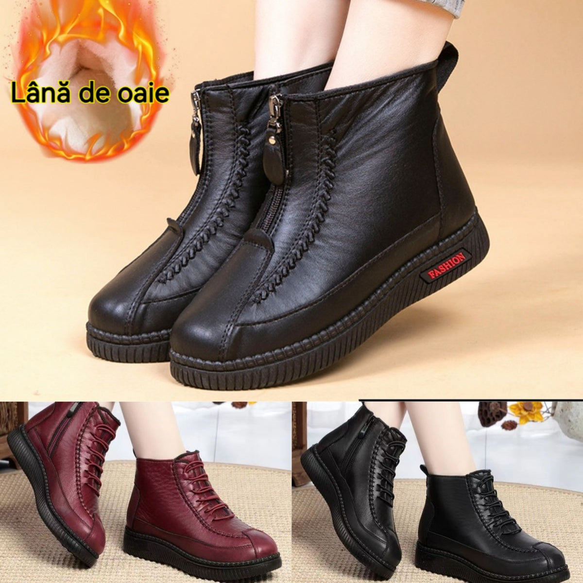 🔥【35-42】💥Nove zimske čizme za 2025. godinu, s mekim, zadebljanim i toplim potplatom