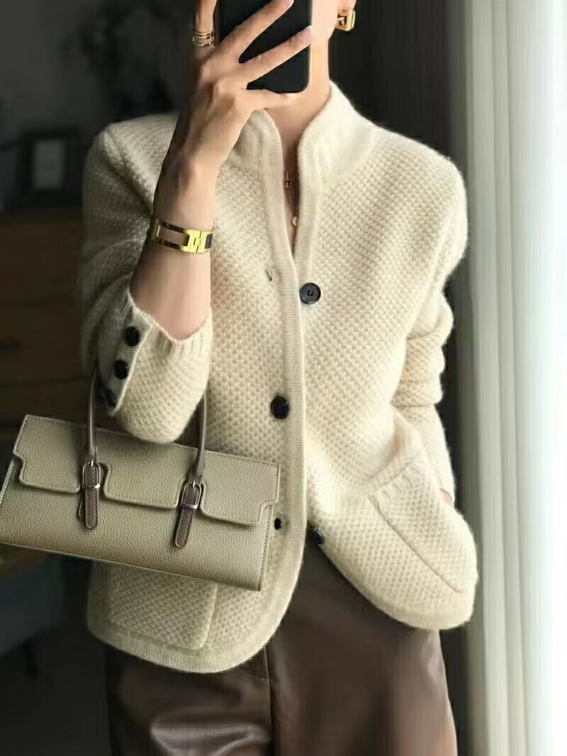 💟 Posljednji dan 50% popusta 【S-2XL】✨ Novi visokokvalitetni retro francuski kašmir kardigan