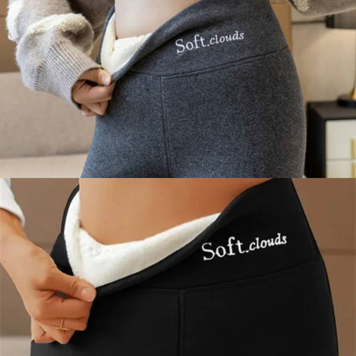 ✨ Kup jeden, drugi gratis! 💕 [S-5XL] Legginsy ocieplane z wełny, wysoki stan, duży rozmiar, wysoka elastyczność