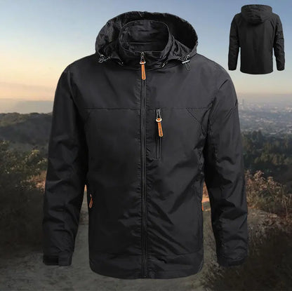 🔥【L–5XL】Nagy méretű, kapucnis casual kültéri kabát – Kényelmes és strapabíró