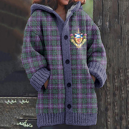 🔥 Oferta especial de invierno【S~5XL】✨ Nueva chaqueta con capucha y estampado retro en colores, fácil de combinar