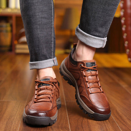 ⏳ Último día – 50% de descuento🔥【39-47】Zapatos de hombre de invierno de gran tamaño, de alta calidad y superventas, con una comodidad excepcional al caminar 👞