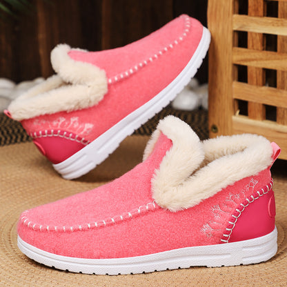 【36-46】🥾🔥Zimske čizme za snijeg s flis podstavom od debele tkanine za zaštitu od hladnoće i toplinu