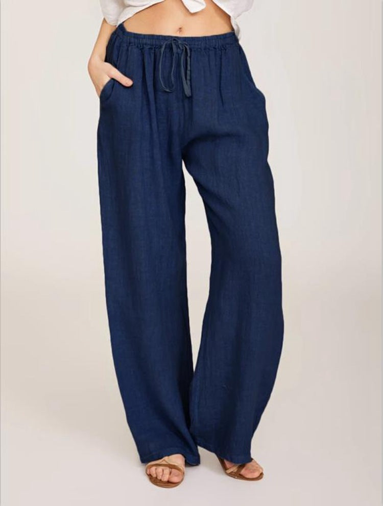 😍【M-3XL】💕Laza pamut és lenvászon ruházat nőknek