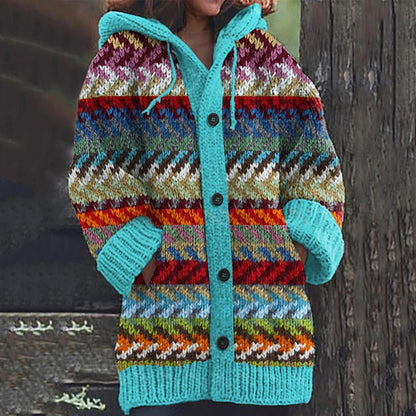 🥰【S-5XL】Nueva chaqueta de punto retro y cómoda para mujer otoño/invierno 🔥