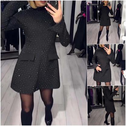 ✨【S-3XL】Vestido elegante y brillante para mujer, nuevo modelo 2025; moderno, distintivo y cómodo.