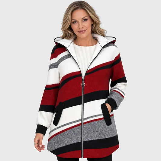 🔥🔥【S–3XL】 Szupermenő új téli női kapucnis kabát