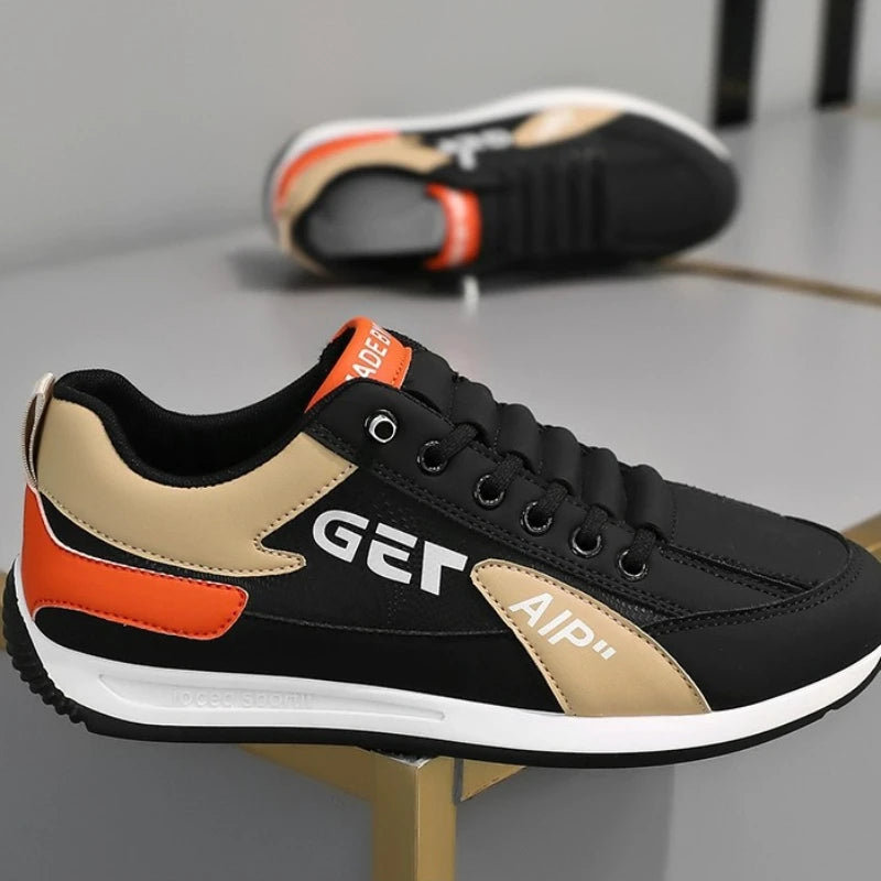 👟👟2024 Nova muška ležerna sportska obuća Prozračna modna obuća za trčanje od PU kože  3718376