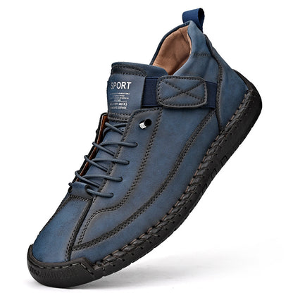 ❣【30% OFF】【38-48】Muške casual cipele, za svaki dan, posao, vanjske aktivnosti, ručno šivene visokokvalitetne cipele.--3867395