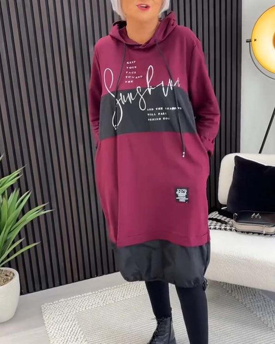 🔥🥰 Plus size mintás ruha, divatos őszi-téli viseletre