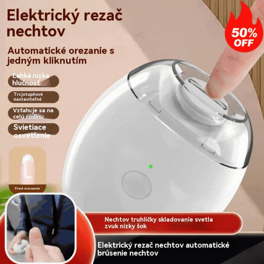 💅✨ Automatický pilník na nehty , bezpečná a šetrná péče o nehty 👶🔧