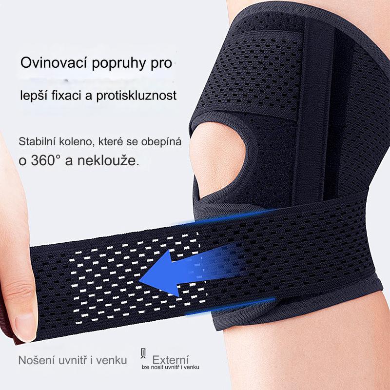 🦵Nakolanniki z podwójną sprężyną, odpowiednie do biegania, jazdy na rowerze, innych gier w piłkę i innych sportów