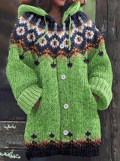 🥰【S-5XL】Nueva chaqueta de punto retro y cómoda para mujer otoño/invierno 🔥