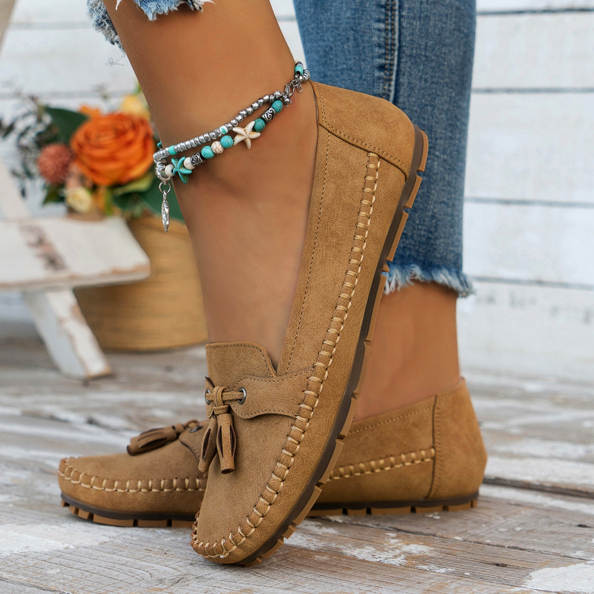 ✨50% έκπτωση✨【velikosti 35-44】 Dámská ortopedická obuv vyrobená z pravé kůže, lehká, protiskluzová, prodyšná a pohodlná