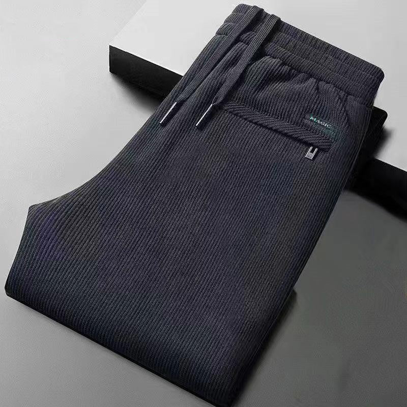 🔥【Kup jeden, drugi gratis】Męskie spodnie ocieplane i pogrubiane — jesienno-zimowe, duży rozmiar, casual (M-5XL)