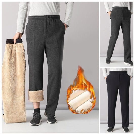 ⏳ 50% popusta 🔥【XL-5XL】Zimske muške kvalitetne nove vunene zadebljane casual hlače
